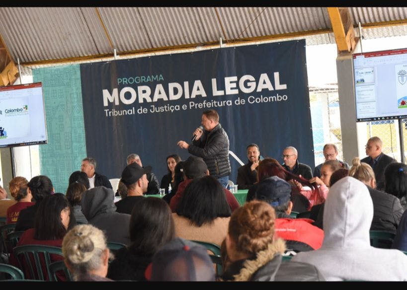 Helder Lazarotto inicia nova etapa do Programa Moradia Legal em Colombo