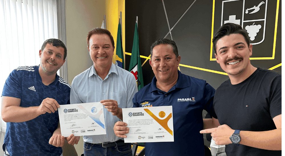Colombo conquista selos de reconhecimento do programa Esporte que Queremos