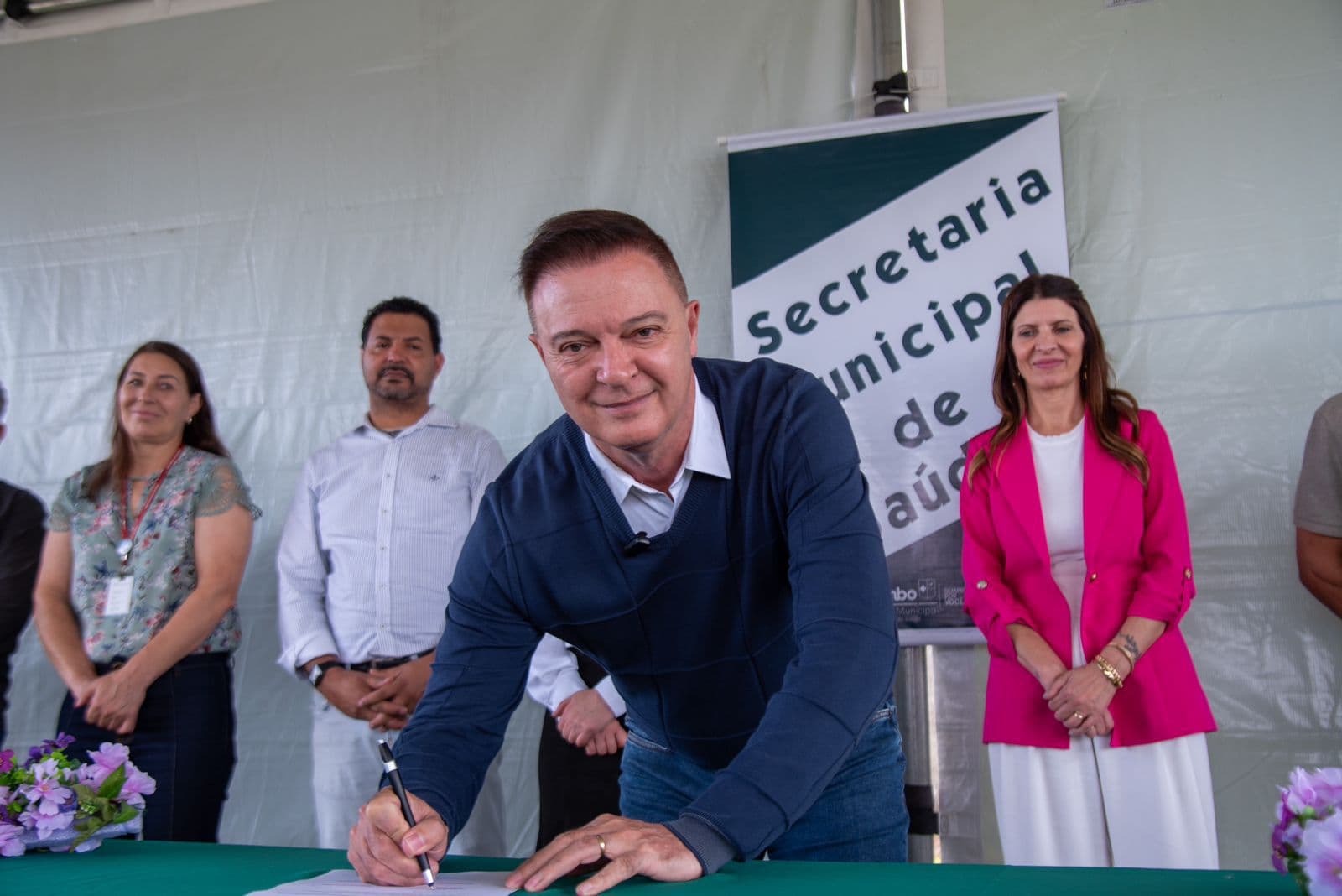 Prefeito autoriza obras de reforma e ampliação da Unidade de Saúde Elis Regina Sbrissia Mendes