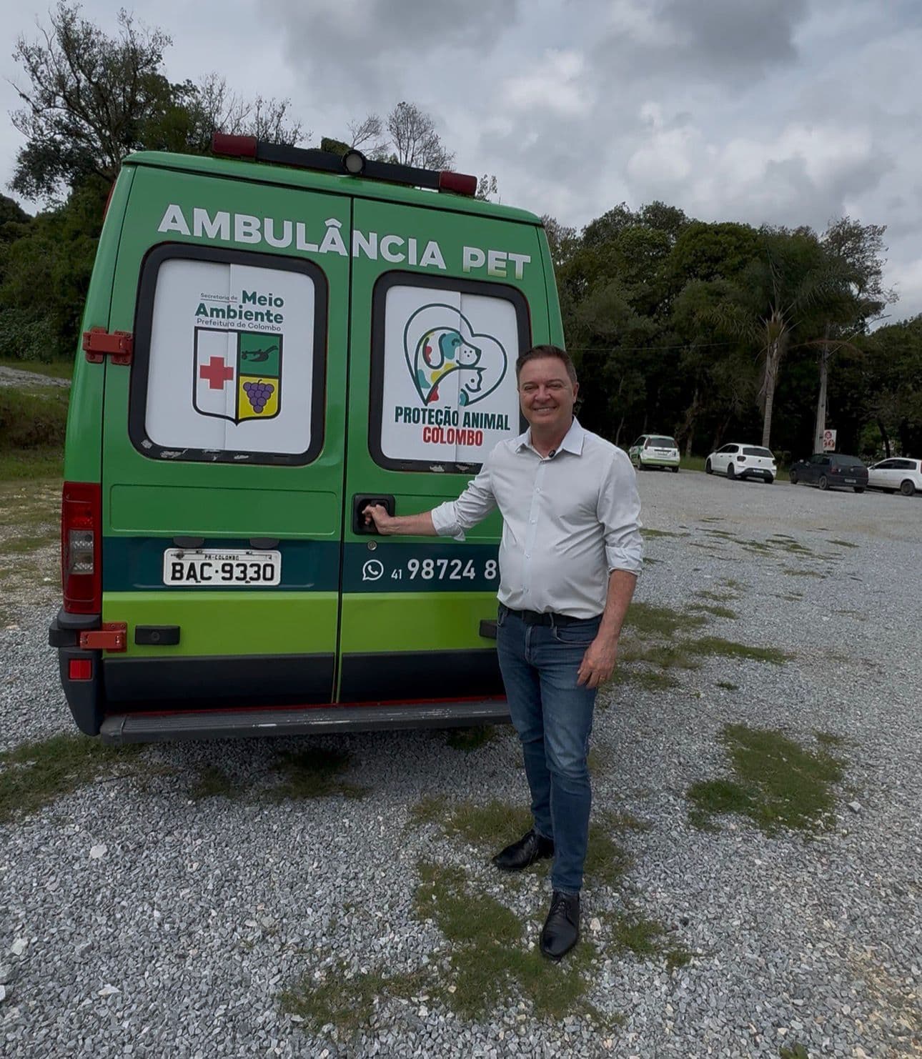 Colombo ganha Ambulância Pet para reforçar atendimento aos animais