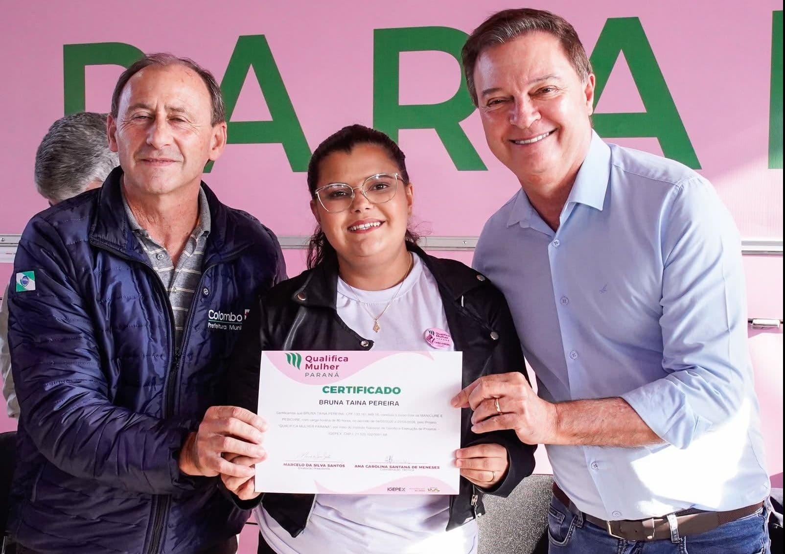 Qualificação abre novas oportunidades para 132 mulheres em Colombo