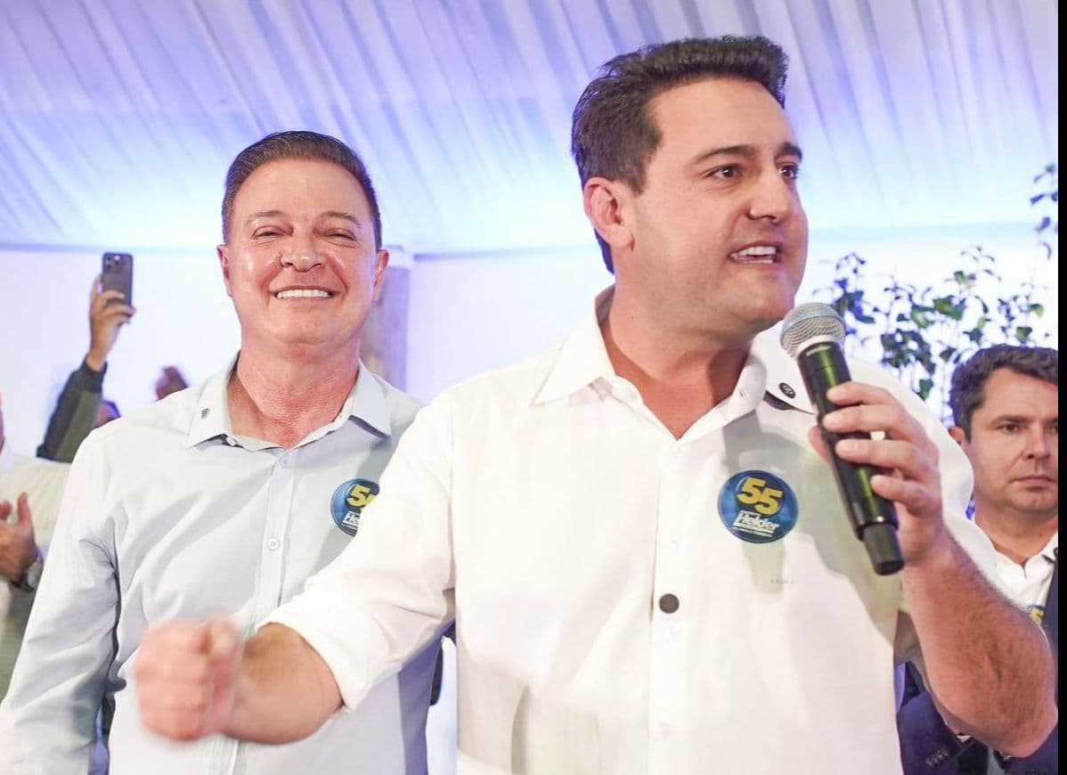 Governador Ratinho Júnior reafirma apoio à reeleição de Helder Lazarotto